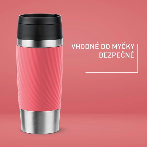 Cană de voiaj în culoarea somonului 360 ml – Tefal-image-4