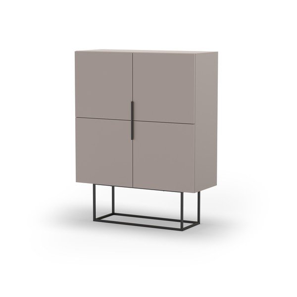 Dulap gri/bej 100x130 cm Titan – Marckeric-image-3