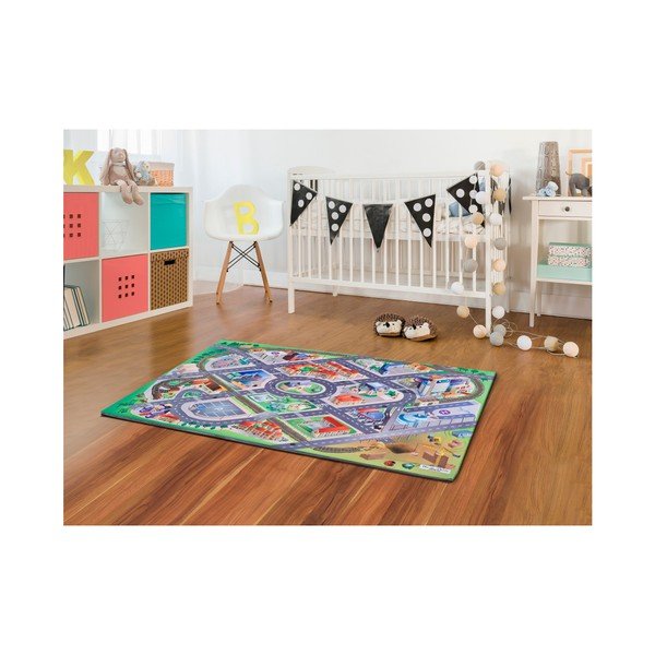 Covor pentru copii Universal Grip District, 100 x 150 cm-image-1