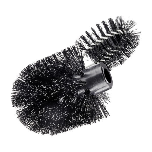 Cap pentru peria de WC negru din plastic Ø 8 cm – Wenko