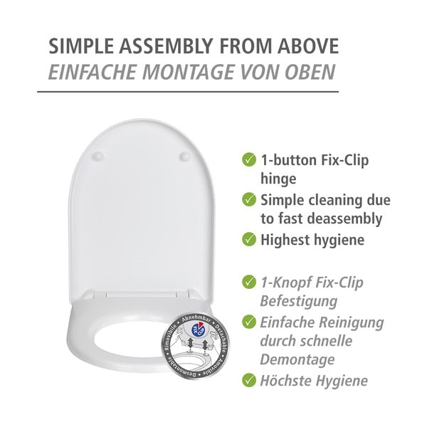 Capac WC cu închidere automată Sindia – Wenko-image-3