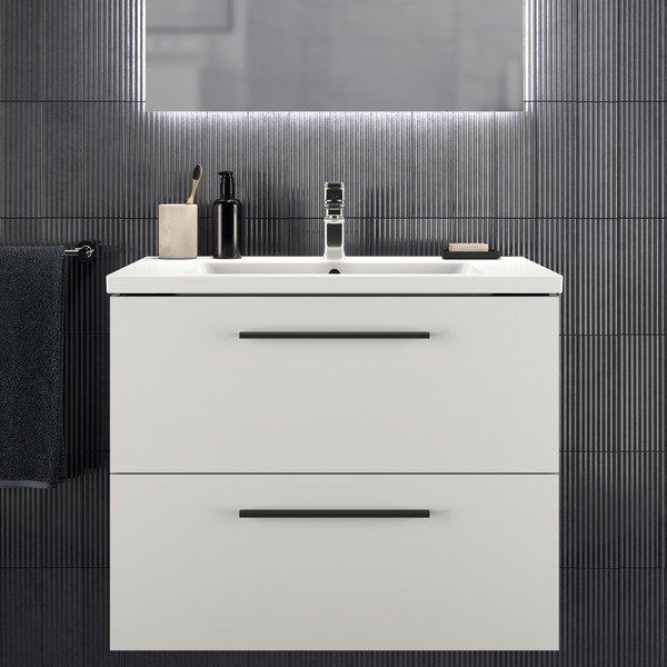Dulap sub chiuvetă alb suspendat 80x63 cm i.Life B – Ideal Standard-image-1
