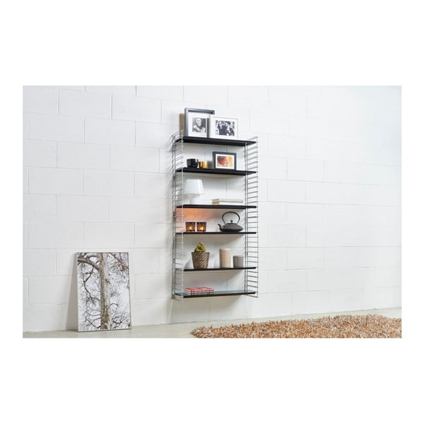 Etajeră cu 3 rafturi Metaltex Libro, lățime 70 cm-image-2