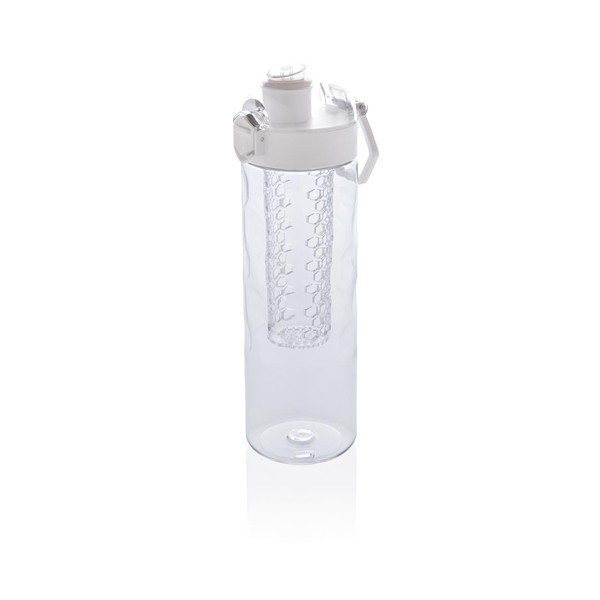 Sticlă cu sită XD Exclusive Honeycomb, 700 ml, alb