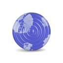 Saltea gonflabilă pentru plajă The Nice Fleet Goa, albastru