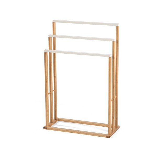 Suport pentru prosoape în culoare naturală din bambus Nivo – Bonami Essentials