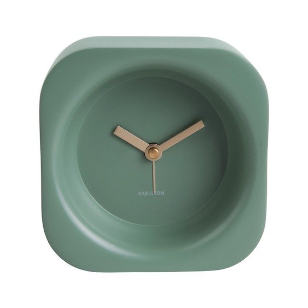 Ceas cu alarmă Karlsson Chunky, verde-image-1