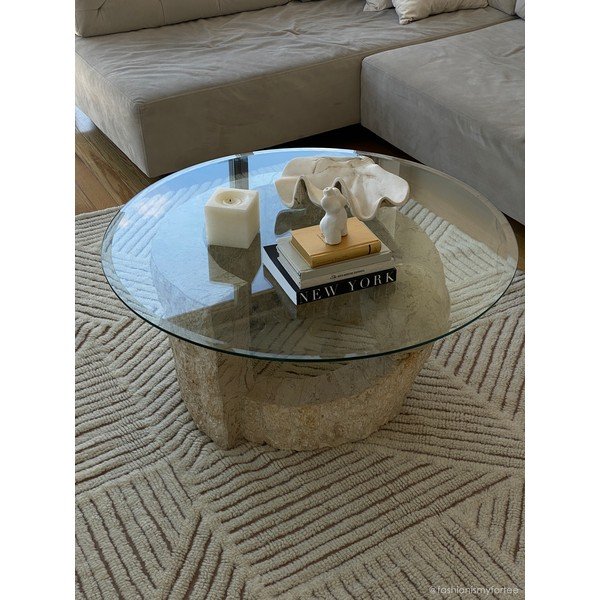 Covor crem lavabil/țesut manual din lână 170x240 cm Almond Valley – Lorena Canals-image-3