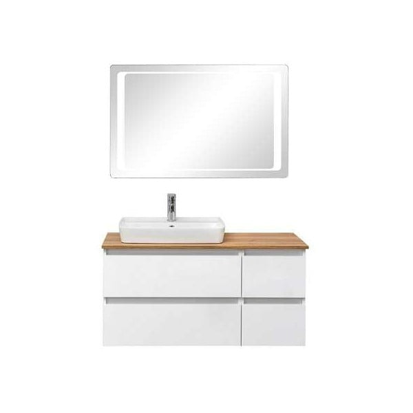 Oglindă de perete cu iluminare 110x70 cm Set 360 - Pelipal-image-1