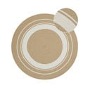 Covor rotund de exterior  în culoare naturală ø 150 cm - NORTHRUGS