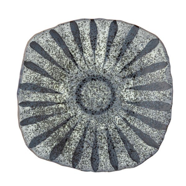 Farfurie gri pentru servire din gresie ø 32 cm Ramie – Bloomingville