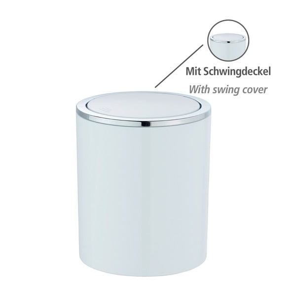 Coș de gunoi Wenko Inca, 2 l, alb-image-4