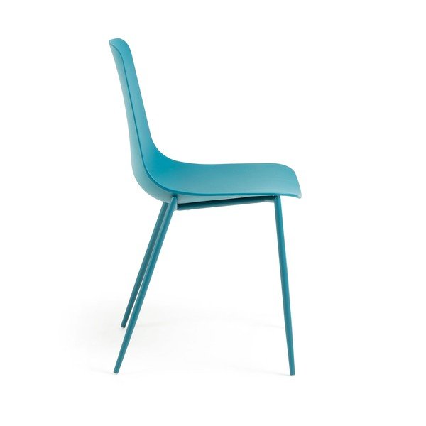Scaun de dining Kave Home Wassu, turcoaz-image-2