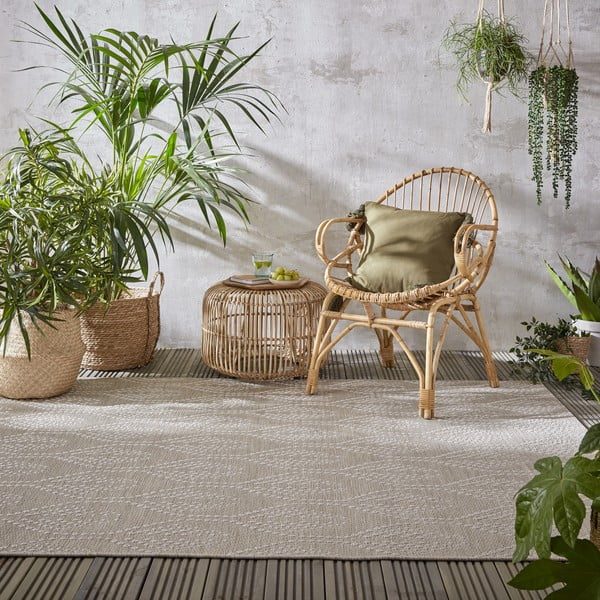 Covor de exterior Flair Rugs Seed, 120 x 170 cm, bej-image-1