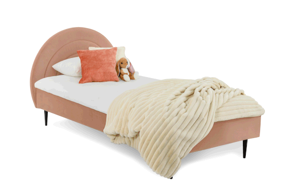 Pat pentru copii  roz 90x200 cm Rainbow – Scandic-image-2