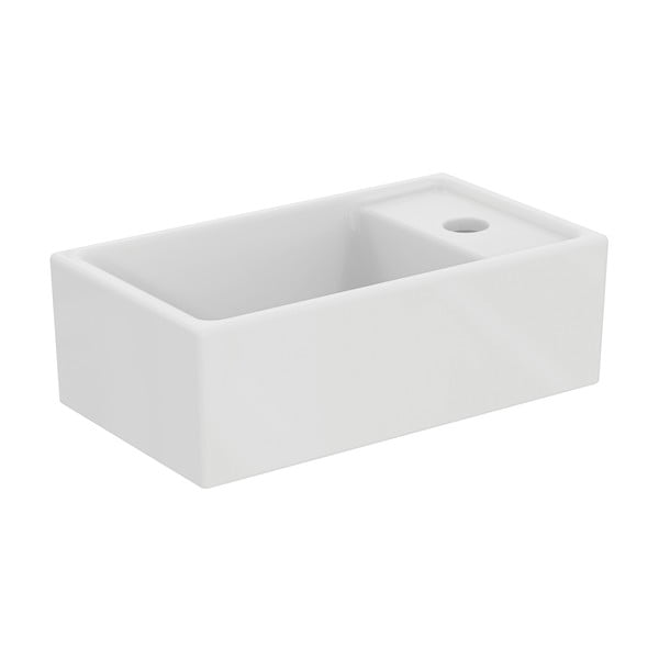 Chiuvetă mică pentru WC albă din ceramică 37x21 cm i.Life S – Ideal Standard-image-2