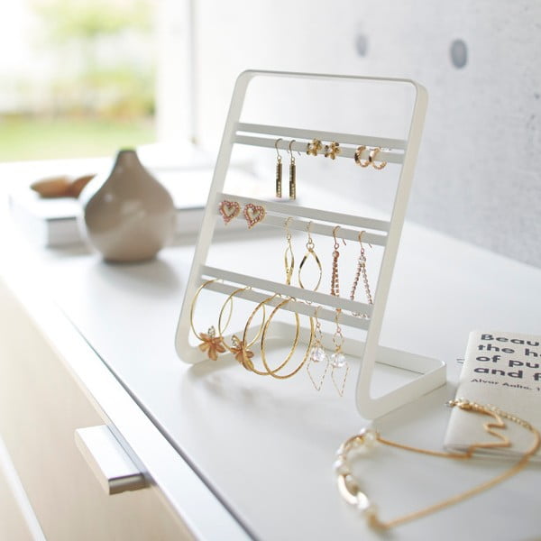 Suport pentru bijuterii YAMAZAKI Branch, alb-image-2