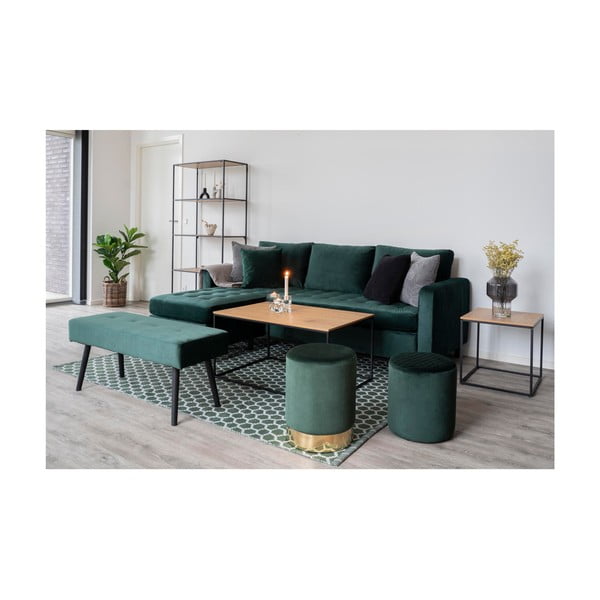 Măsuță de cafea cu blat în decor de stejar House Nordic Vita, 90 x 60 cm-image-4