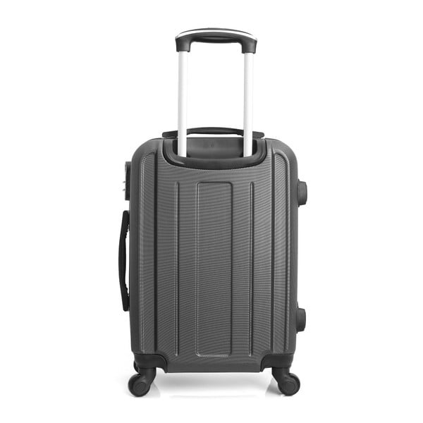 Geamantan cu roți Hero Maroko, 37 l, gri închis-image-2