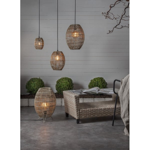 Abajur bej ø 30 cm Linde – Star Trading-image-3