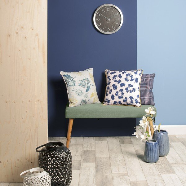 Ceas de perete Karlsson Wood Charm XL, maro-image-1