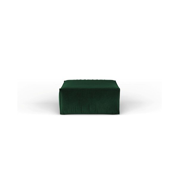 Puf Cosmopolitan Design Florida, 65 x 65 cm, verde închis-image-2