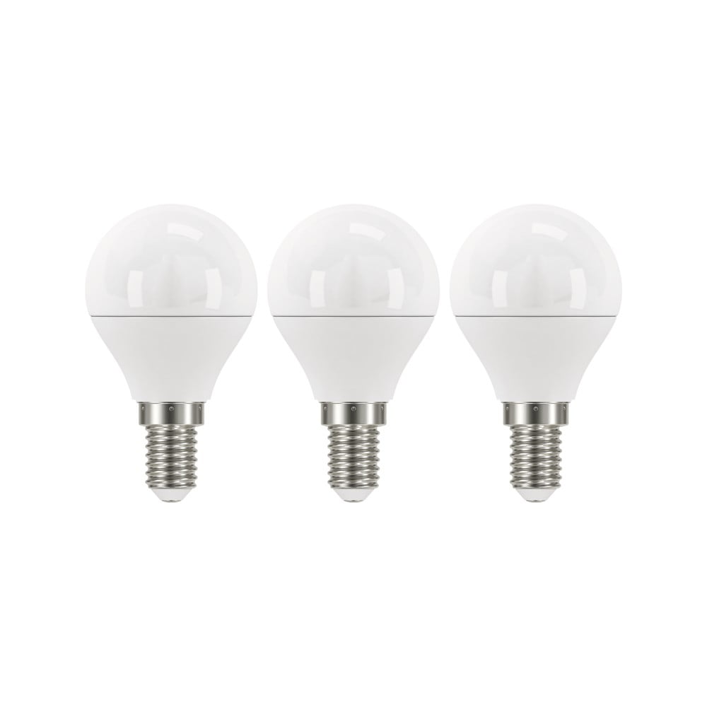 Set 3 becuri cu LED EMOS Classic Mini Globe Warm White, 5W E14