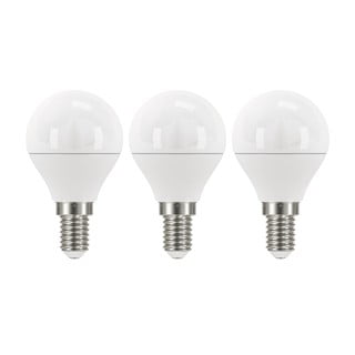 Set 3 becuri cu LED EMOS Classic Mini Globe Warm White, 6W E14