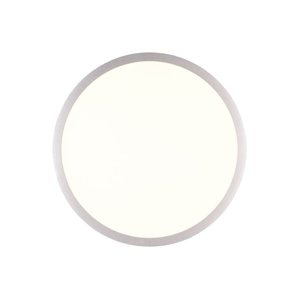 Plafonieră argintie LED ø 40 cm Yuma – Trio-image-3