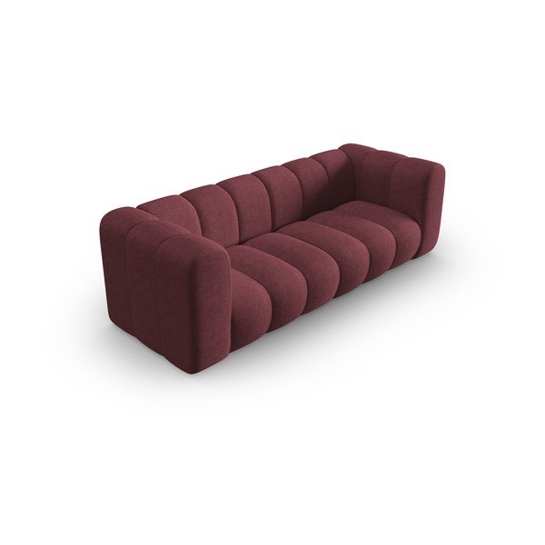 Canapea burgundy 228 cm Lupine – Micadoni Home-image-3