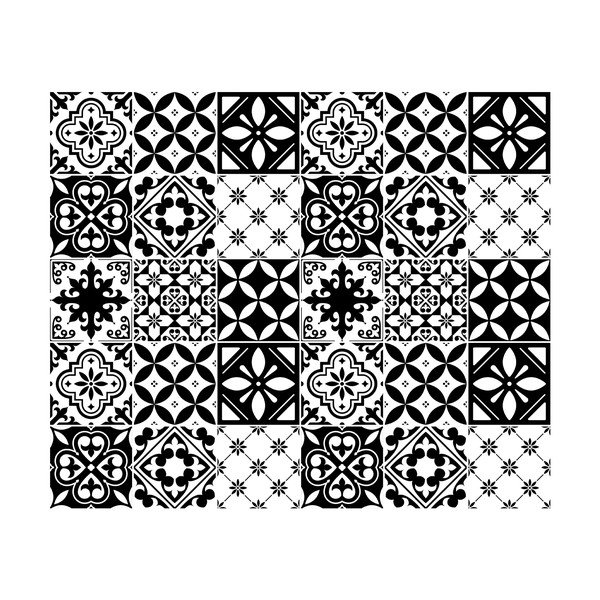 Set 30 autocolante perete Ambiance Rosario, 20 x 20 cm-image-2