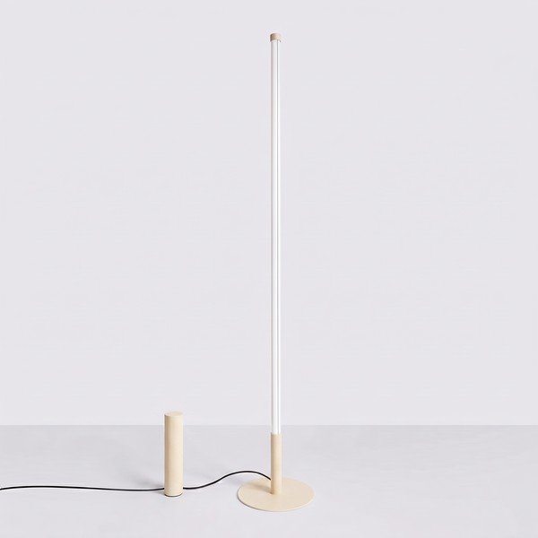 Lampadar bej LED din metal (înălțime 150 cm) TRANG – Thoro-image-4