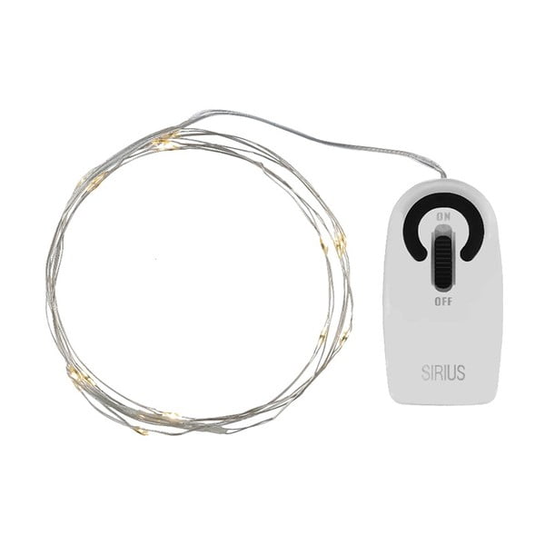 Ghirlandă luminoasă număr becuri 20 buc. lungime 190 cm Knirke – Sirius