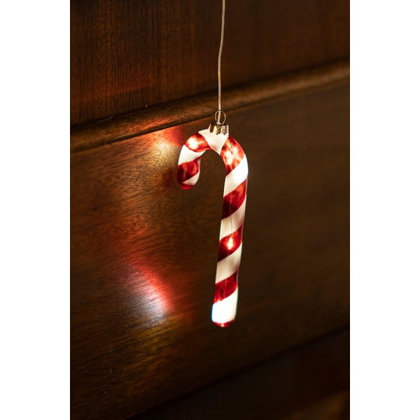 Decorațiune luminoasă de Crăciun roșie suspendată ø 1,5 cm Hannah – Sirius-image-1