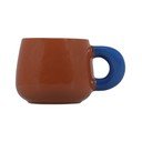 Cană maro închis new bone china 470 ml Coco – ONA