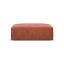 Taburet cărămiziu cu tapițerie din chenille Vanda – Mazzini Sofas