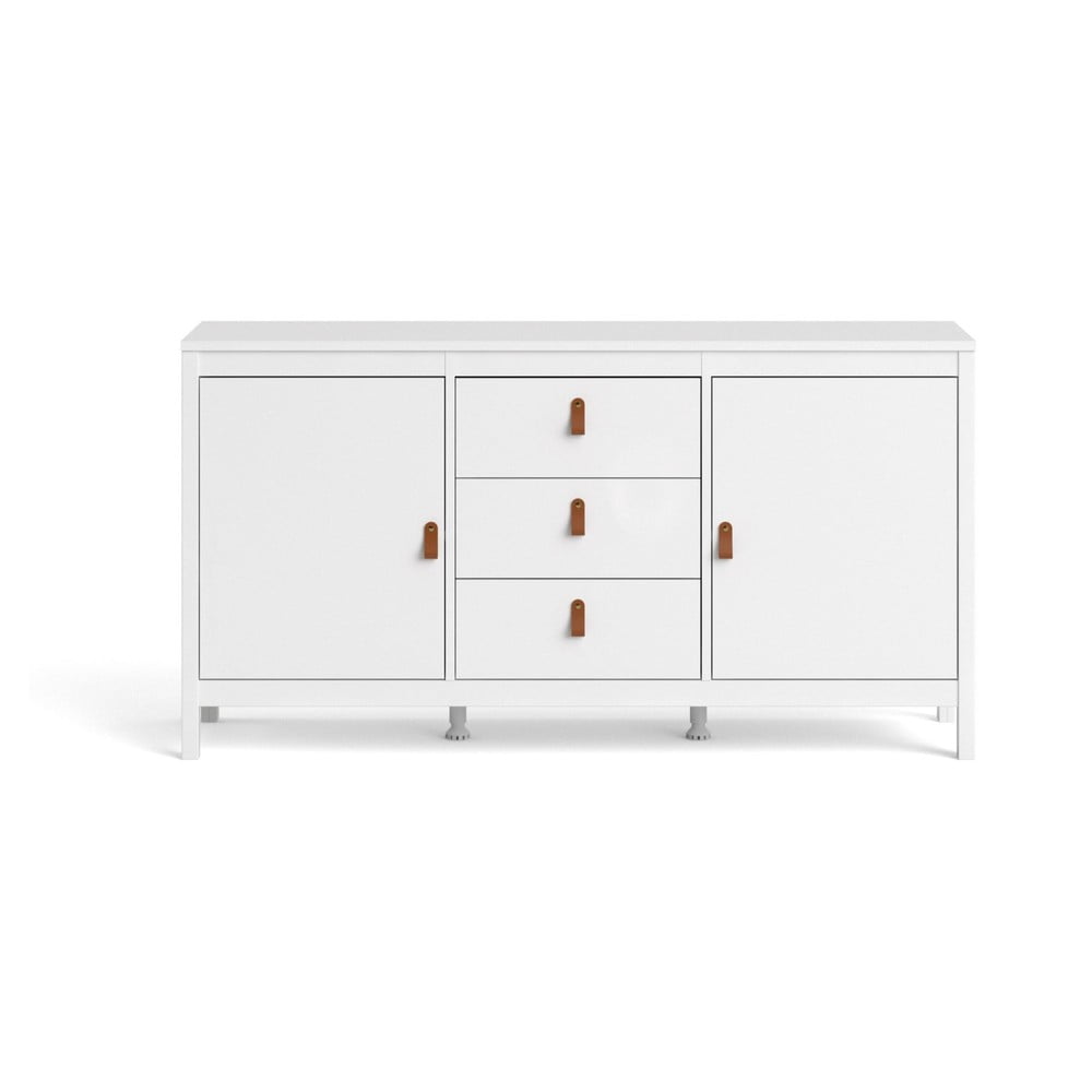 Comodă albă joasă 151x80 cm Madrid – Tvilum