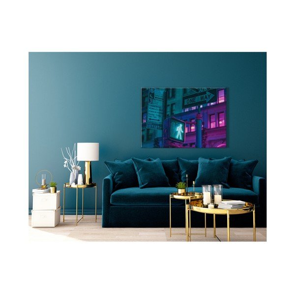 Tablou Styler Glasspik Neon Green Light, 70 x 100 cm-image-1
