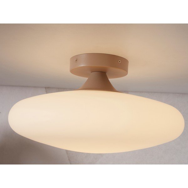 Plafonieră crem cu abajur din sticlă ø 34 cm Sapporo – it's about RoMi-image-2