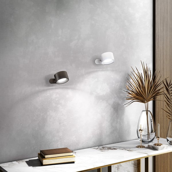 Aplică de perete neagră LED Magnetics – Fischer & Honsel-image-1