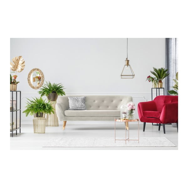 Canapea cu 2 locuri Mazzini Sofas Amelie, crem-image-4