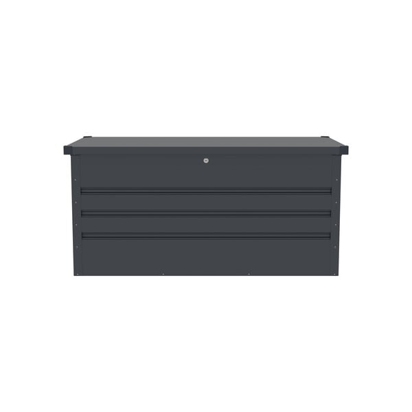 Cutie de depozitare pentru grădină gri antracit Max A – Rojaplast