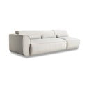 Șezlong modular alb (cu colț pe partea stângă ) Flex Felix – Miuform