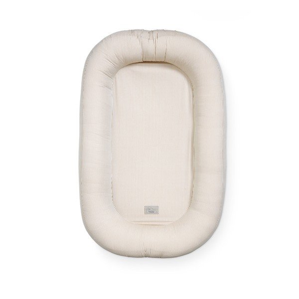 Cuib pentru bebeluș bej 52x84 cm Classic Stripes Camel – Cam Cam Copenhagen-image-2