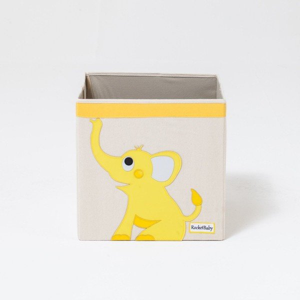 Cutie de depozitare pentru copii  din material textil Robby the Elephant - Rocket Baby-image-2