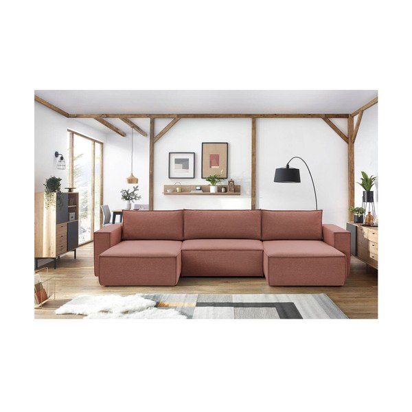 Colțar roz (în formă de "U") Nihad – Bobochic Paris-image-1