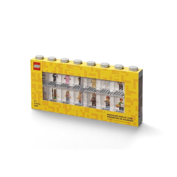 Dulap de colecție gri pentru 16 minifigurine - LEGO®-image-2