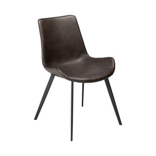 Scaun dining din piele artificială DAN–FORM Denmark Hype, gri