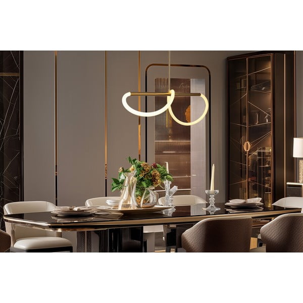 Lustră aurie LED Supreme – Candellux Lighting-image-1