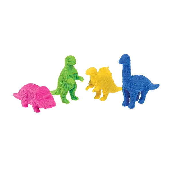 Set 4 radiere atașabile Rex London Dinosaurus
